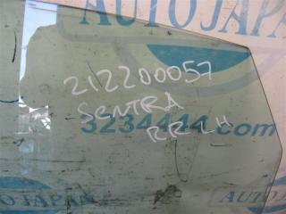Стекло двери заднее левое SENTRA B17 12-21 2012 Седан 1.8
