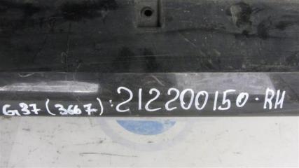Накладка порога наружная правая G25/G35/G37/Q40 06-14 2009 COUPE 3.7 VQ37VHR
