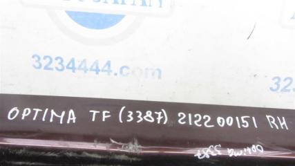 Накладка порога наружная правая OPTIMA TF 11-16 2011 Седан 2