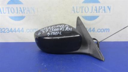 Зеркало правое INFINITI G25/G35/G37/Q40 06-14 COUPE 3.7 VQ37VHR