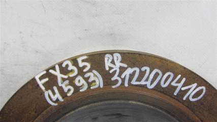 Тормозной диск задний FX/QX70 S51 08-17 2011 Внедорожник 3.5