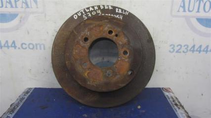 Тормозной диск задний MITSUBISHI OUTLANDER XL 05-13 2007 Б/У Тормозной диск задний MITSUBISHI OUTLANDER XL 05-13 2007