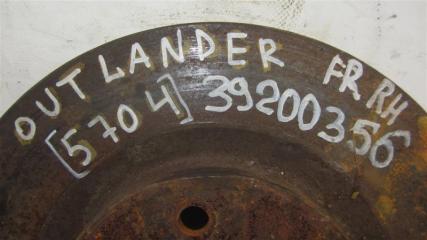 Тормозной диск передний OUTLANDER XL 05-13 2007 Внедорожник 3.0