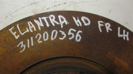 Тормозной диск передний ELANTRA HD 06-11