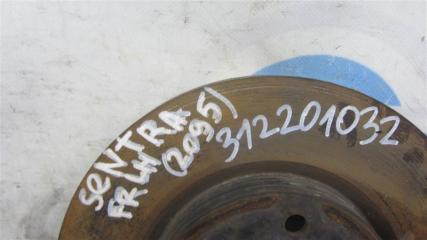 Тормозной диск передний SENTRA B17 12-21 2012 Седан 1.8