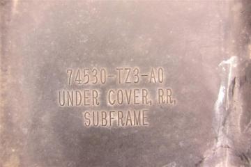 Защита днища TLX 14-17 2016 Седан 3.5