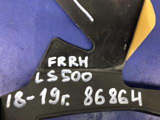 Кронштейн переднего бампера передний правый LS500 18-