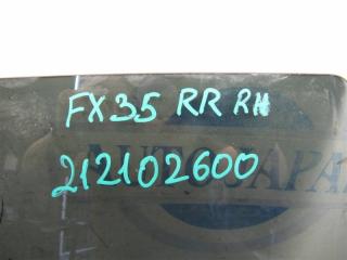 Стекло двери заднее правое FX S50 03-08 2007 Внедорожник 3.5