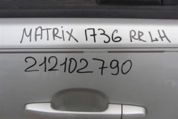 Дверь задняя левая MATRIX 02-08 2002 ZZE132 1.8L 1ZZ-FE