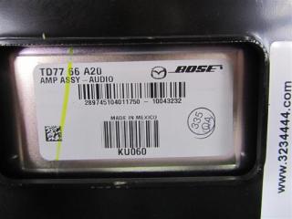 Усилитель звука CX-9 06-16 2010 Внедорожник 3.7