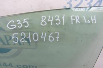 Стекло двери переднее левое G25/G35/G37/Q40 06-14 2007 Седан 3.5 VQ35HR
