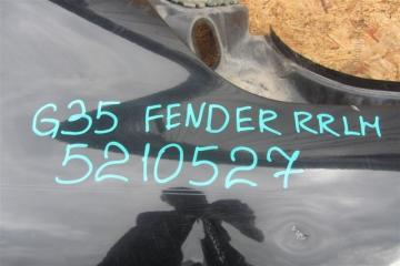 Четверть кузова задняя левый G25/G35/G37/Q40 06-14 2007 Седан 3.5 VQ35HR