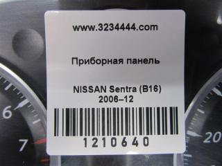 Панель приборов SENTRA (B16) 06–12
