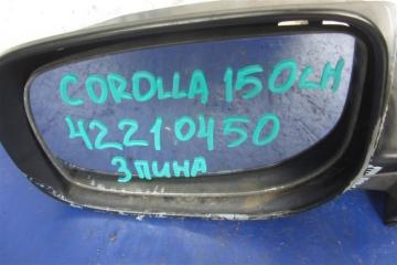 Зеркало левое COROLLA 150 06-13