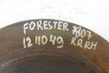 Тормозной диск задний FORESTER 12-19 2015 Внедорожник 2.5