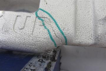 Наполнитель бампера задний MAZDA 3 BL 09-13 Седан 2.0