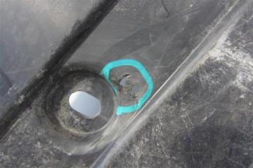 Защита днища левая ACURA TLX 17-20 Седан 2.4