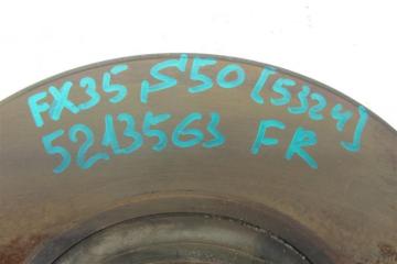 Тормозной диск передний FX S50 03-08 2005 Внедорожник 3.5