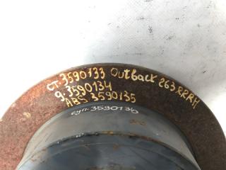 Тормозной диск задний OUTBACK 09-14 BR 2012 Внедорожник 2.5