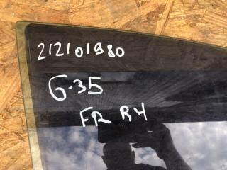 Стекло двери переднее правое G25/G35/G37/Q40 06-14