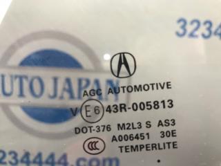 Стекло в кузов заднее левое ACURA RDX 12-19 Внедорожник 3.5