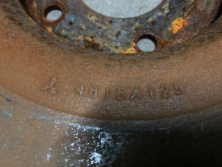 Тормозной диск задний MITSUBISHI OUTLANDER GF 12- Внедорожник 2.4