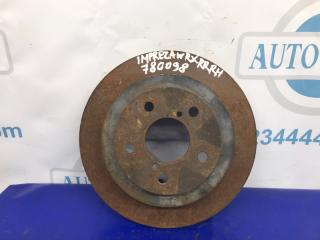 Тормозной диск задний SUBARU IMPREZA 00-07 GD/GG
