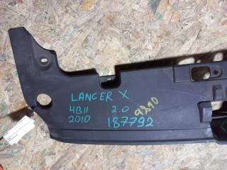 Накладка замка капота LANCER X 10 07-15 2010 Седан 2.0 4B11