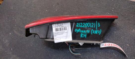 Фонарь внутренний задний правый OPTIMA TF 11-16 2011 Седан 2.4