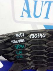 Заглушка ПТФ передняя левая SENTRA B17 12-21