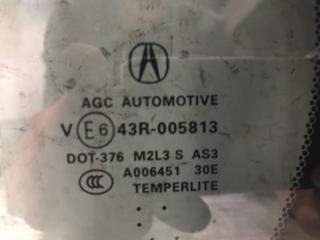 Стекло двери глухое заднее левое ACURA RDX 12-19 Внедорожник 3.5 J35Z2