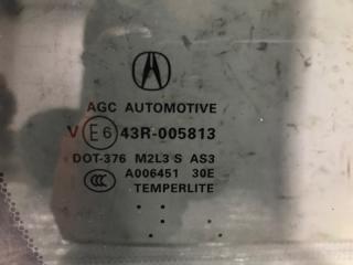 Стекло двери глухое заднее правое ACURA RDX 12-19 Внедорожник 3.5 J35Z2