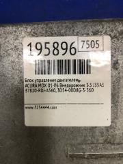 Блок управления двигателем MDX (YD1) 00-06 2003 Внедорожник 3.5 J35A5