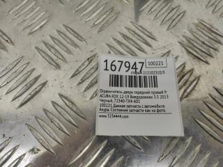 Ограничитель двери передний правый RDX 12-19 2013 Внедорожник 3.5