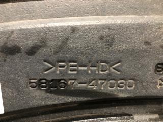 Защита днища задняя правая PRIUS - 30 09-17 2013 ZVW30 1.8 2ZRFXE