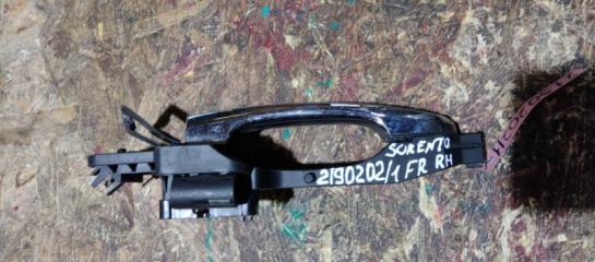 Ручка двери наружная передняя правая SORENTO XM 09-14 2012 Внедорожник 2.4