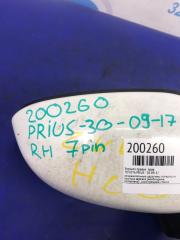 Зеркало правое TOYOTA PRIUS - 30 09-17