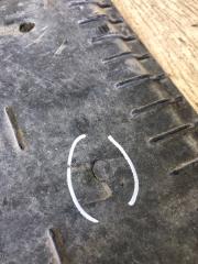 Защита днища левая FORTE YD 12- 2015 YD 1.8 G4NB