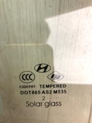 Стекло двери заднее левое HYUNDAI SONATA YF 10-14 YF 2.0 G4KH