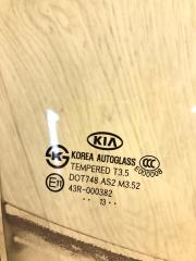 Стекло двери заднее правое OPTIMA TF 11-16 -14  2010-2013 TF