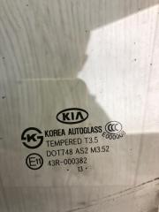 Стекло двери заднее левое OPTIMA TF 11-16 -14  2010-2013 TF