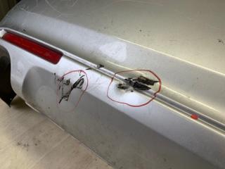 Бампер задний ACCORD CU8 / TSX 08-14 2012 CU2 2.4 K24Z3