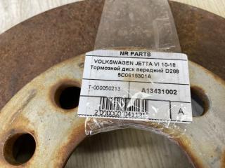 Тормозной диск передний JETTA USA 10-17 2016 162 1.4 CZTA