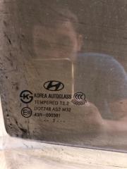 Стекло двери заднее правое ELANTRA HD 06-11 2007 HD 2.0 G4GC