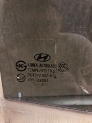 Стекло двери заднее правое ELANTRA HD 06-11 2009 HD 2.0 G4GC
