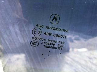 Стекло двери переднее правое MDX (YD2) 06-13 2010 Внедорожник 3.7 J37A1