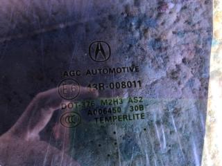 Стекло двери переднее левое MDX (YD2) 06-13 2010 Внедорожник 3.7 J37A1
