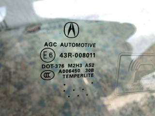 Стекло двери переднее правое ACURA MDX (YD2) 06-13 Внедорожник 3.7 J37A1