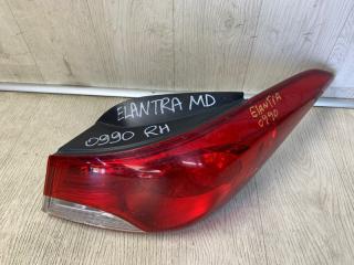 Фонарь наружный правый ELANTRA MD 10-15 2012 MD 1.8 G4NB