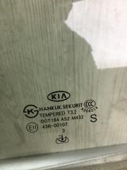 Стекло двери заднее левое FORTE/CERATO TD 08-13 2013 TD 2.0 G4KD